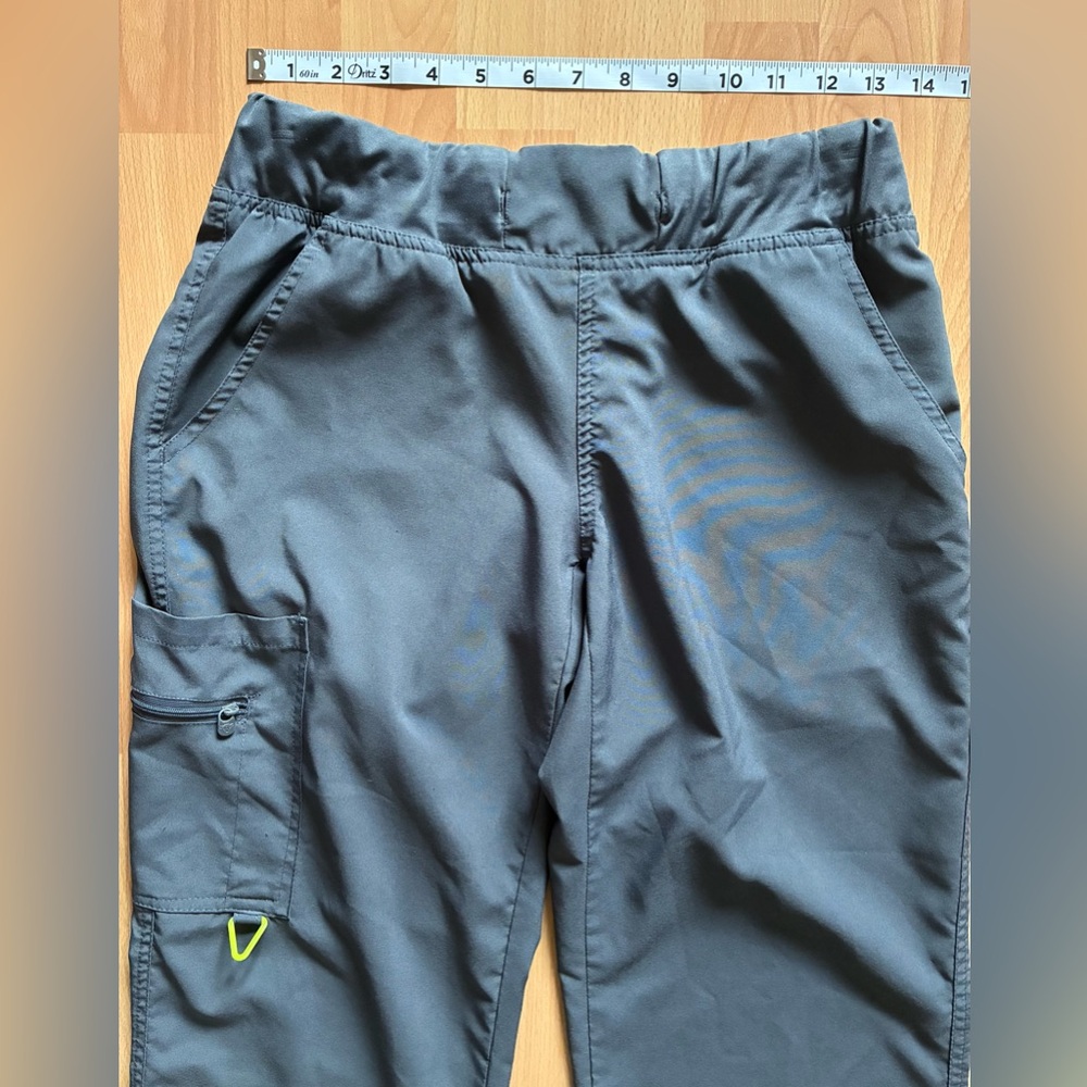 Activate by Med Couture Womens Yoga Cargo Scrub Pants Sz S - Picture 7 of 13